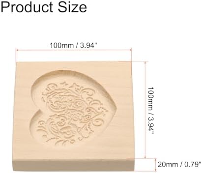 ORDERcod - Quality Wooden Cookie Mold for Home Use