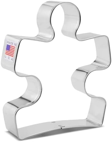 Puzzle Piece Cookie Cutter 425 Made in USA