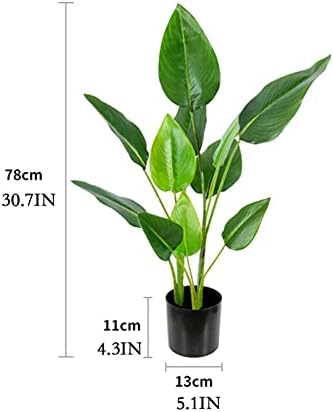 Lifelike Fake Plants 307 Potted Greenery for Home