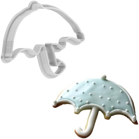 4-Inch Umbrella Cookie Cutter Made in USA Creative Baking Tool
