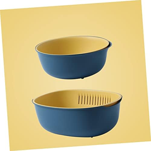 Double-Layer Fruit Washing Bowl