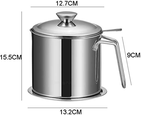 ERGONOMICS-Designed Stainless Steel Oil Strainer