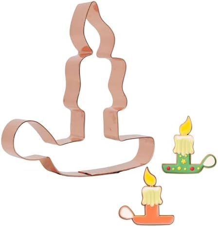 Burning Flame Candle Stick Cookie Cutter - 4x375 Inches
