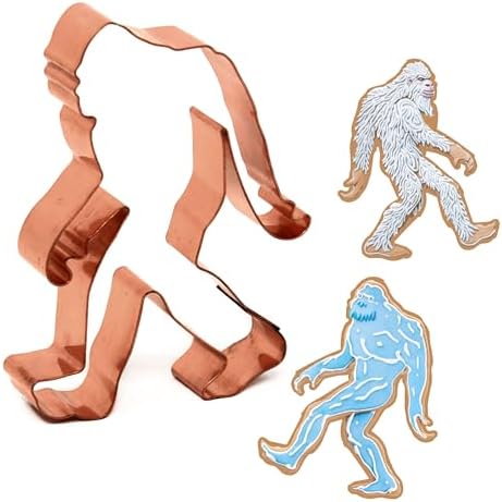 Sasquatch-licious 4-Inch Copper Cookie Cutter