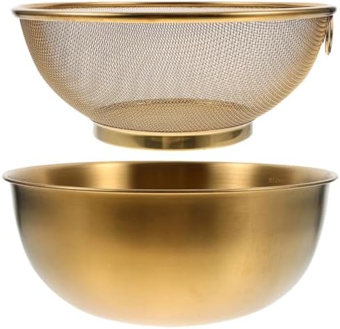 Luxshiny 2-Piece Sink Colander Set