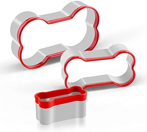 FASAKA 3-Piece Bone Cookie Cutters Set
