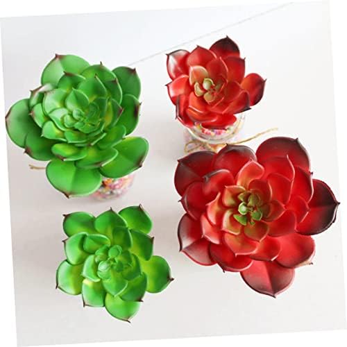 Faux Plant pvc Fake Succulent Decor for Home Office