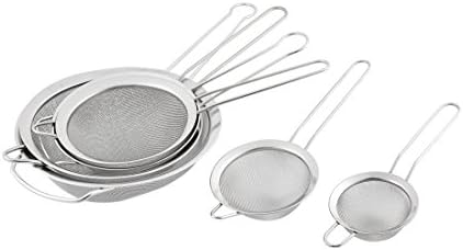 Stainless Steel Mesh Strainer Set 6-Piece Easy to Cleandecisions made