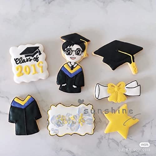 Stainless Steel Cookie Cutters for Graduation Party Supplies
