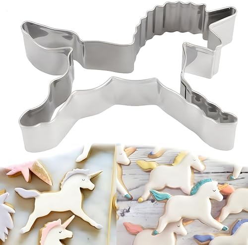 Unicorn Horse Shape Cookie Cutter stainless steel