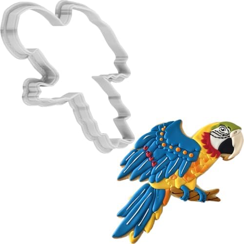 Macaw Cookie Cutter USA Made