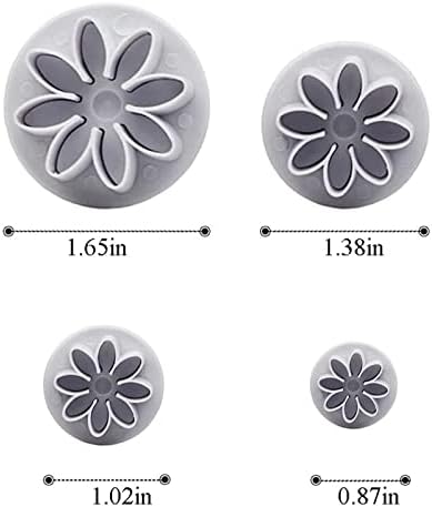High-Quality Sunflower Fondant Cutter Set USA