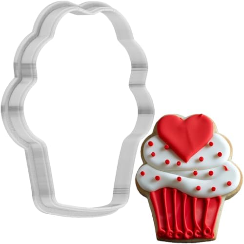 Valentines Day Heart Top Cookie Cutter - Made in USA