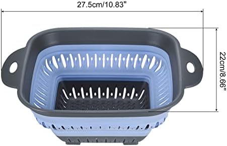 CASA-J Silicone Collapsible Strainer with Handles