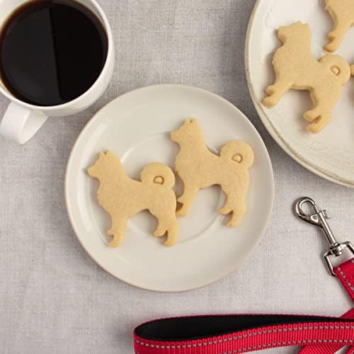 Bakerlogy Husky Body Cookie Cutter - Easy to Clean Dishwasher Safe