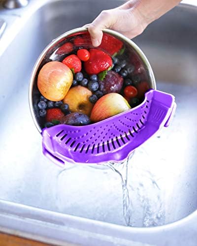 Salbree Clip-On Kitchen Strainer Set 3-Piece