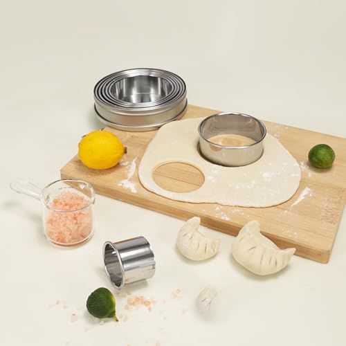 Sturdy Stainless Steel Cookie Cutter Set