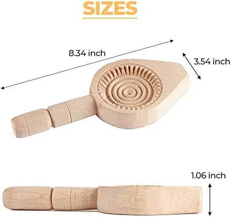 Natural Wood Baking Cookie Cutters
