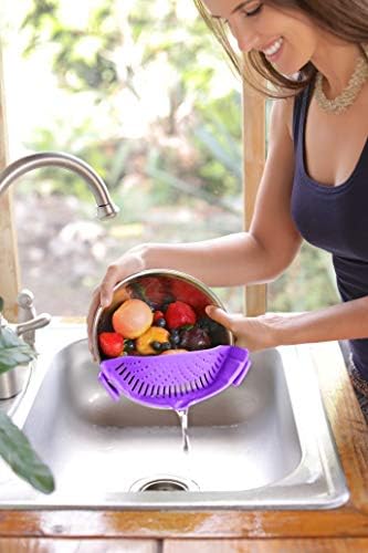 Salbree Clip-On Kitchen Strainer Set 3-Piece