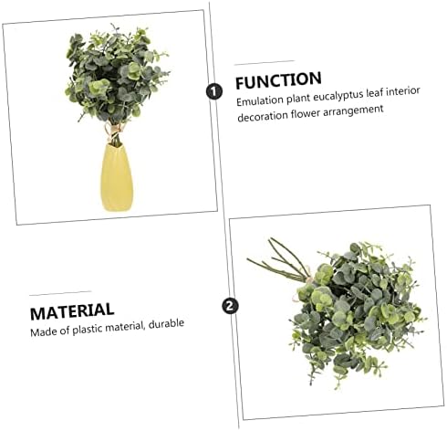 6-Piece Eucalyptus Leaves Wedding Decor