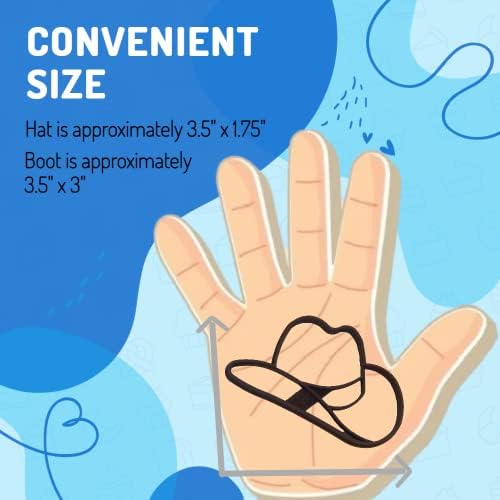 Cowboy Cookie Cutters Set