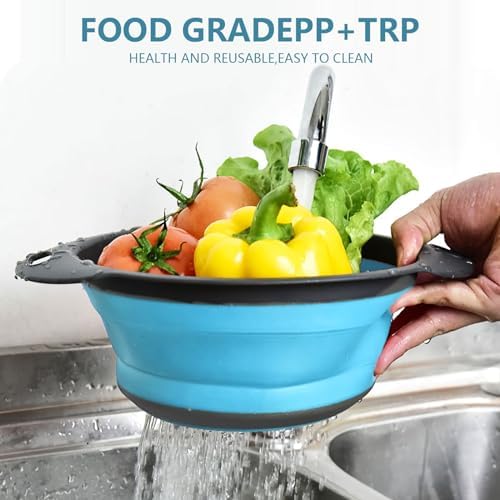 3-Piece Collapsible Silicone Colander Set