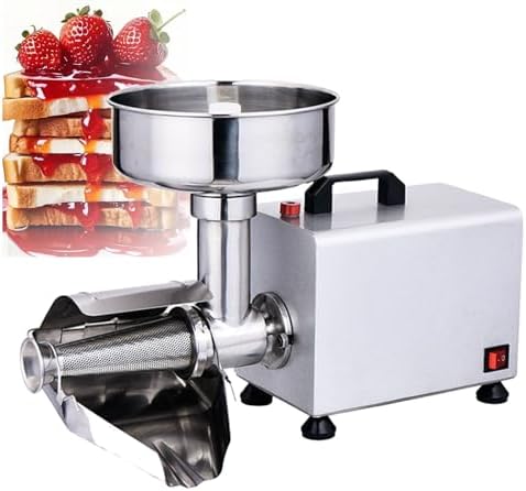 URJWAN Electric Tomato Strainer with Stainless Steel Frame and Pure Copper Motor