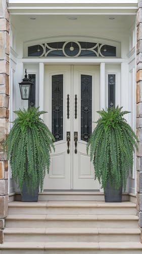 GnFlus Fake Fern 57 Outdoor Plant