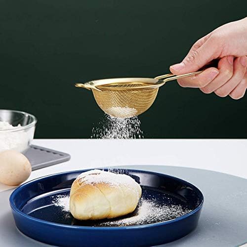 Kyraton Gold Fine Mesh Strainer Set - 3 Pieces