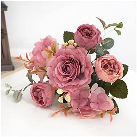 Realistic Artificial Rose Bouquet Pots F