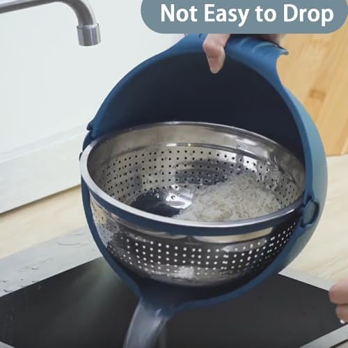 4-in-1 Colander Set Kitchen Gadget with Bowl Lid