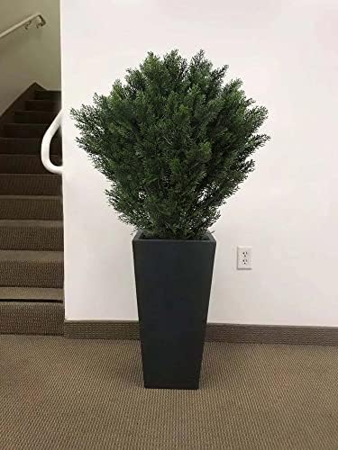 Set of 2 Fake Boxwood Topiary 42-inch