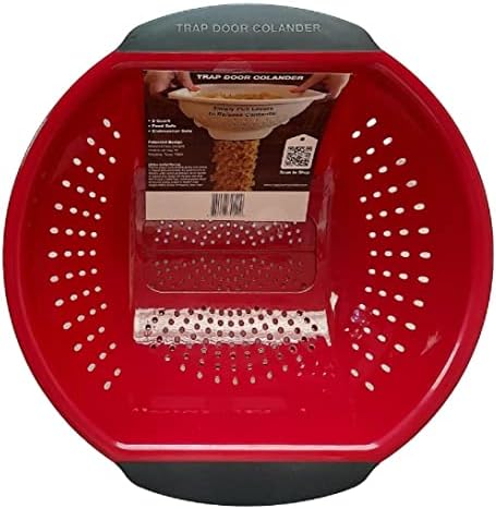 Trap Door Colander - Easy Straining Kitchen Gadget