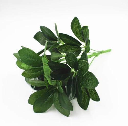 3x 125 Realistic Schefflera Shrubs