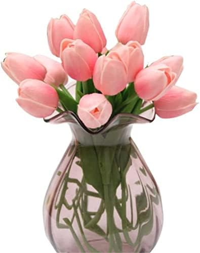 Spring Tulip Bouquet 5pcs Natural Looking Fake Flowers