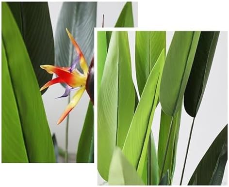 45ft Artificial Bird of Paradise Tree Potted Fake Plant