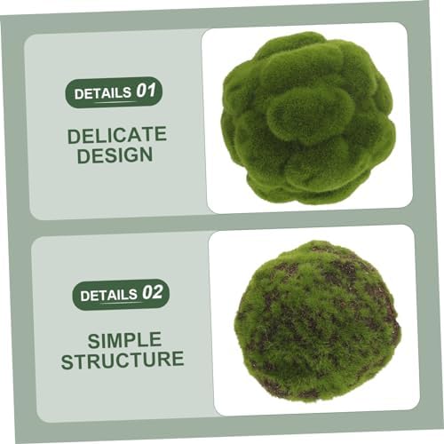 Mossy Hanging Decor 2pc