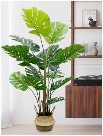 Large Fake Monstera Tree