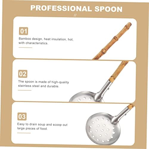 PAMINGONO Long Handle Colander Kitchen Tool