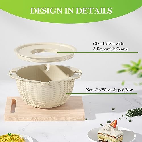 4-1 Colander Set with Mixing Bowl Kitchen Essentials
