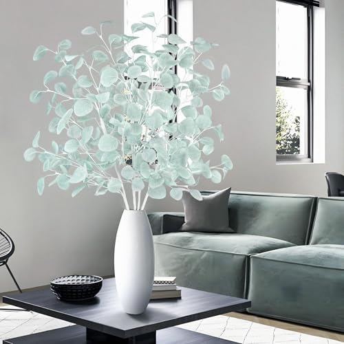 Eucalyptus Leaves Stem Decor 4Pack