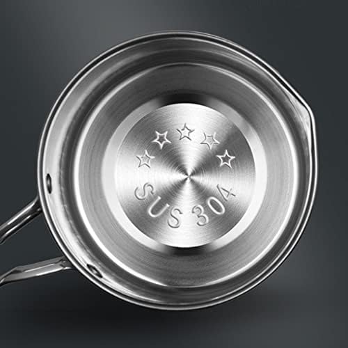 Durable Stainless Steel Grease Container with Strainer for Cooking Oil 2L Silver