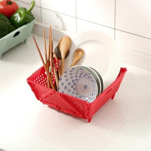 Space-Saving Collapsible Kitchen Colander