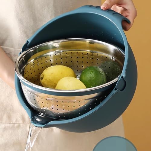 4-in-1 Colander Set Kitchen Gadget with Bowl Lid