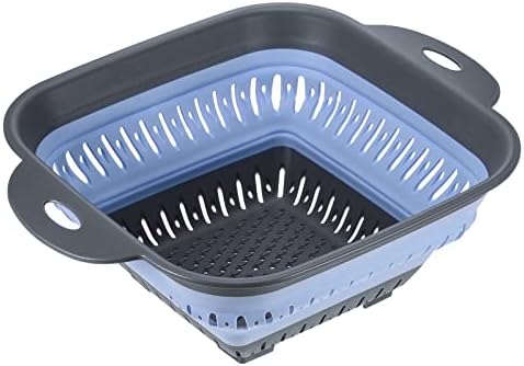 CASA-J Silicone Collapsible Strainer with Handles