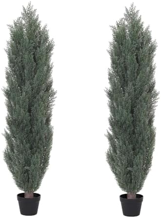 Bloom Times 5ft UV-Resistant Cedar Topiaries