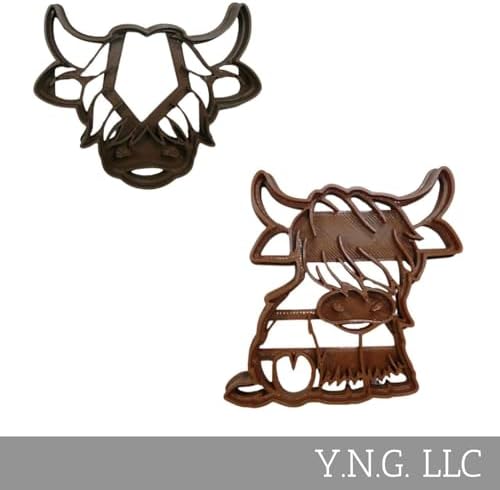 Highland Cow Animal Cookie Cutters