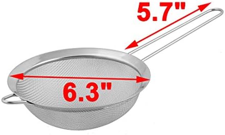 Generic Food Noodle Strainer Silver Kitchen Colander
