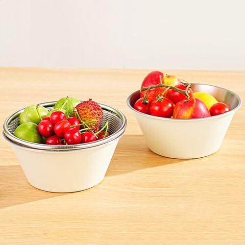 304 stainless steel colander mini strain your way to perfection