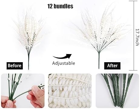 Get 12 Realistic Plastic Artificial Boston Ferns